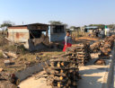 Brennholzverkauf - derzeit ist Winter in Swaziland