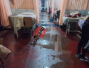 Aktuelle Situation im Mbabane Government Hospital: Wasser tropft von der Decke